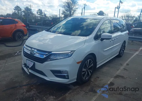 2019 Honda Odyssey Elite from USA, damaged, VIN 5FNRL6H9XKB001116